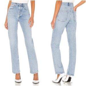 Agolde Lana Straight High Rise Jeans size 30